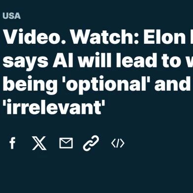 Elon Musk: AI and Robotics May Render Money Irrelevant, Making Work Optional
