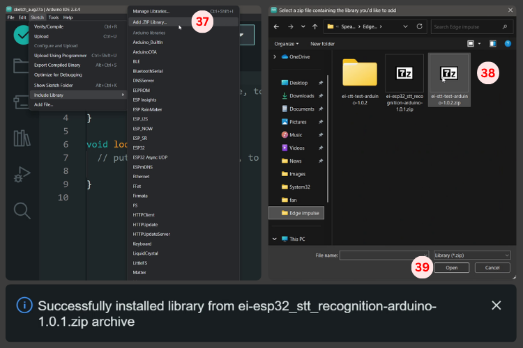 Offline Voice Control Without Cloud - ESP32 + INMP441 On/Off Recognition