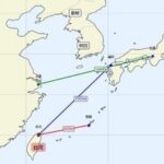 Visualization of Sino-Japanese Event Timeline and Flight Cancellation Trajectories