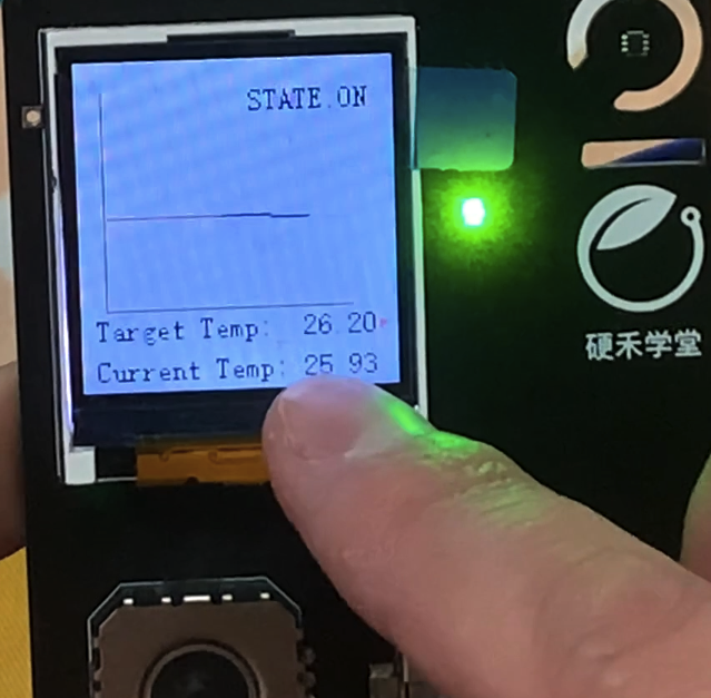 IIC + PWM + LCD UI: Building an Intelligent Temperature Control System with AVR64DD32