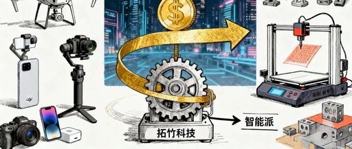 DJI Invests Billions in 3D Printing! Bypassing 'Direct Disciples' to Support TuoZhu, This Business Battle is More Complex than Repairing Drones
