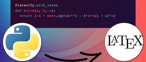 How to Elegantly Write LaTeX with Python?