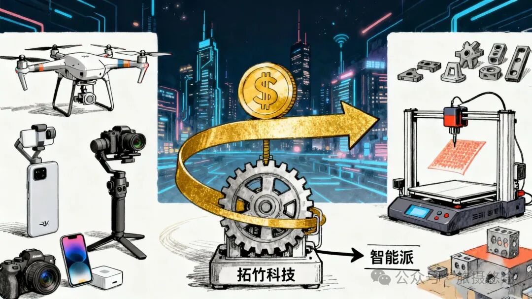 DJI Invests Billions in 3D Printing! Bypassing 'Direct Disciples' to Support TuoZhu, This Business Battle is More Complex than Repairing Drones