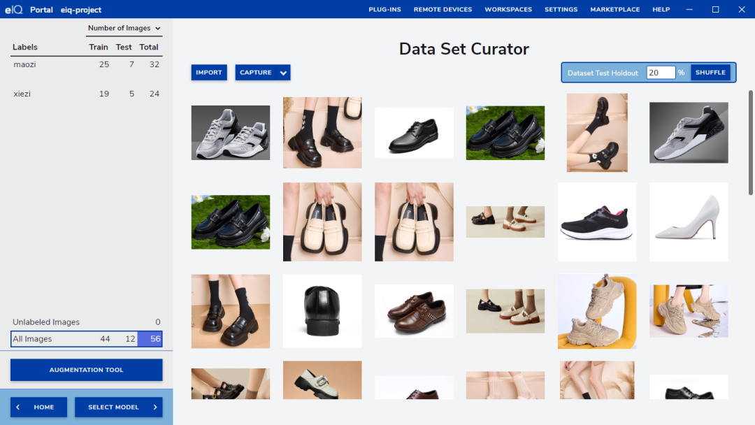 From Dataset to Inference on Board: How a Complete eIQ NPU Project Runs