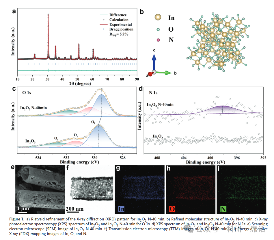 Nitrogen-Doped Indium Oxide Electrochemical Sensors for Stable and Selective Detection of Nitrogen Dioxide