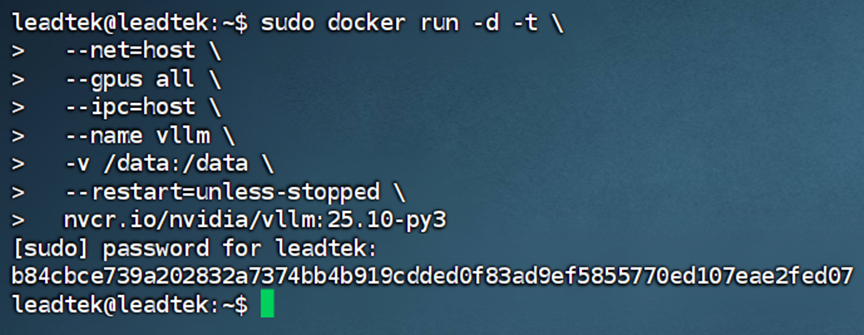 Easily Deploy! Using Docker to Deploy vLLM Inference Service on NVIDIA Jetson AGX Thor