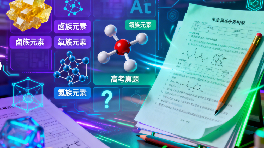 Compilation of Non-Metal Classification Related High School Entrance Exam Questions (Including Explanations)