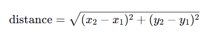 C++ Practice Problem - Calculate the Distance Between Two Points