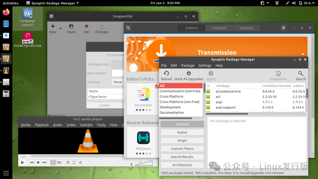 SpiralLinux: A User-Friendly Debian Derivative