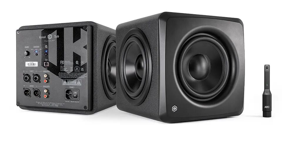 IK iLoud Sub: The First Calibrated Bluetooth Subwoofer with Three Drivers