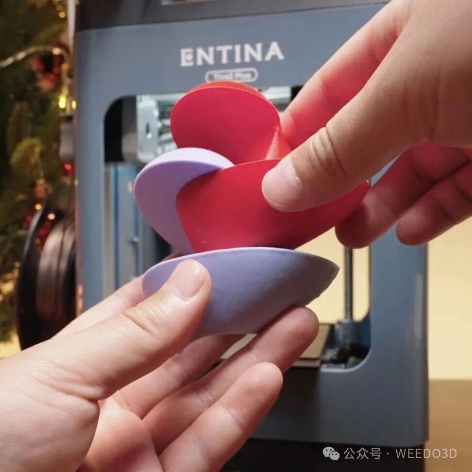 3D Printed Creative Ornament: The Romantic Art of Spiral Heart Assembly
