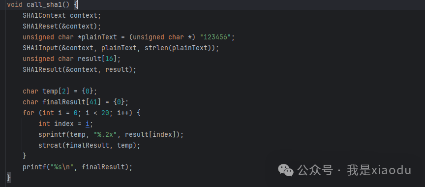SHA1 Encryption Algorithm Process
