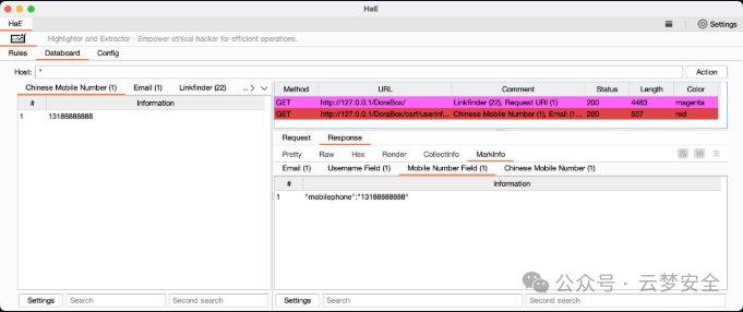 HaE: A Refined Framework for Marking and Extracting HTTP Messages