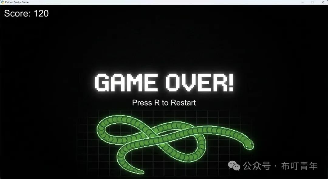 Create the Classic Snake Game with Just 50 Lines of Python Code: A Step-by-Step Guide from Scratch!
