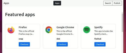 An Open Source Linux Application Store
