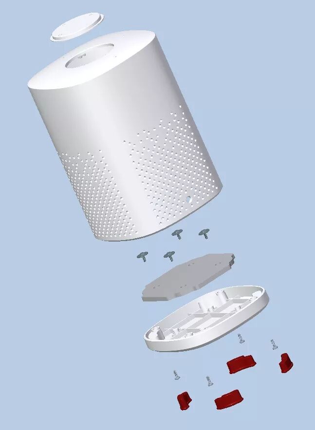 Practical Guide to Bluetooth Speaker Structure Design Using Proe/Creo