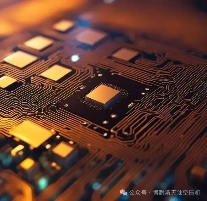 Core Applications of Oil-Free Air Compressor Systems in the Semiconductor Industry