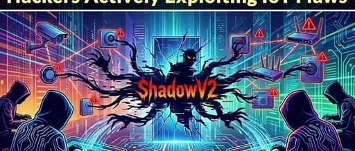 Attackers Exploit IoT Vulnerabilities to Deploy New ShadowV2 Malware