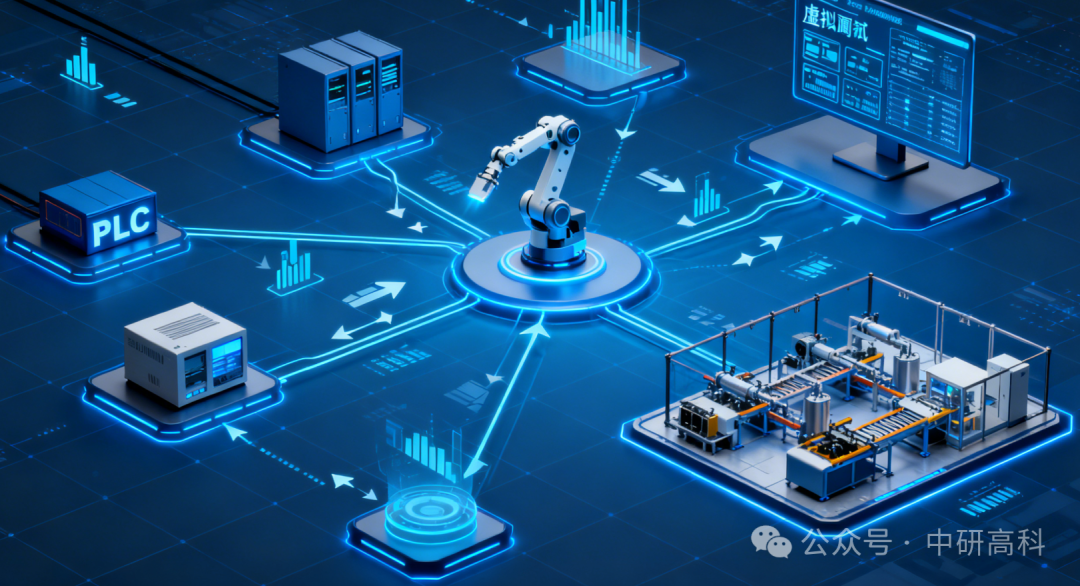 Introduction to Virtual Debugging: Connecting PLCs with Robot Simulation Models for Joint Debugging