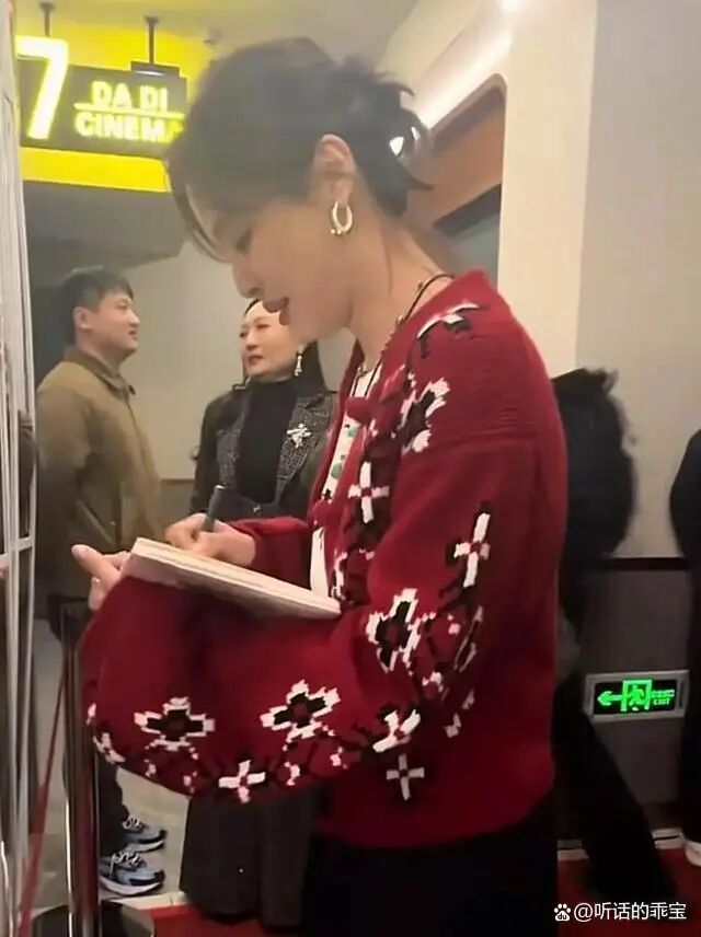 Xin Zhilei Returns to Her Hometown for a Class Reunion: Dressed Simply, Standing in the Spotlight, Chatting Casually in Her Native Dialect