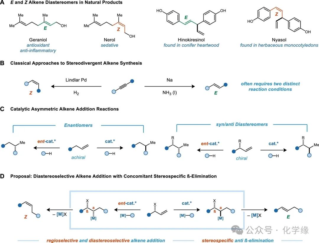 Application of Asymmetric Catalysis in the E/Z-Stereodivergent Synthesis of Alkenes
