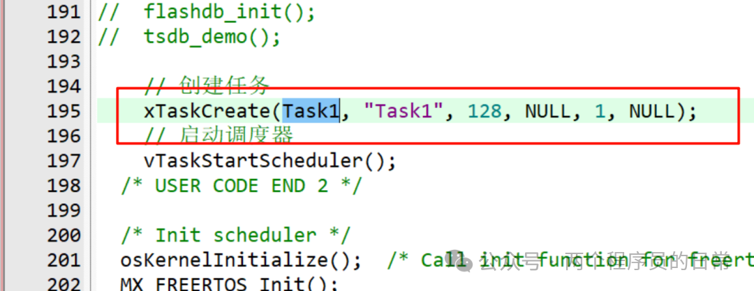 Creating Tasks in STM32 FreeRTOS