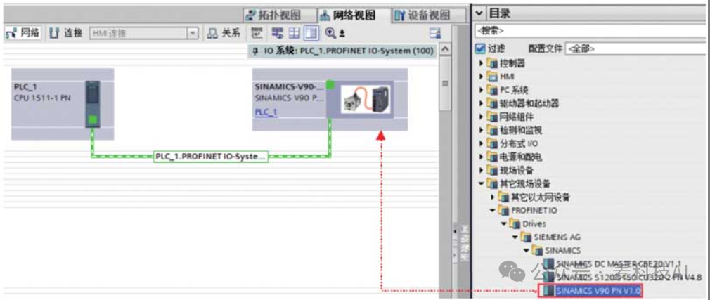 PROFINET Communication Between S7-1500 PLC and Drives