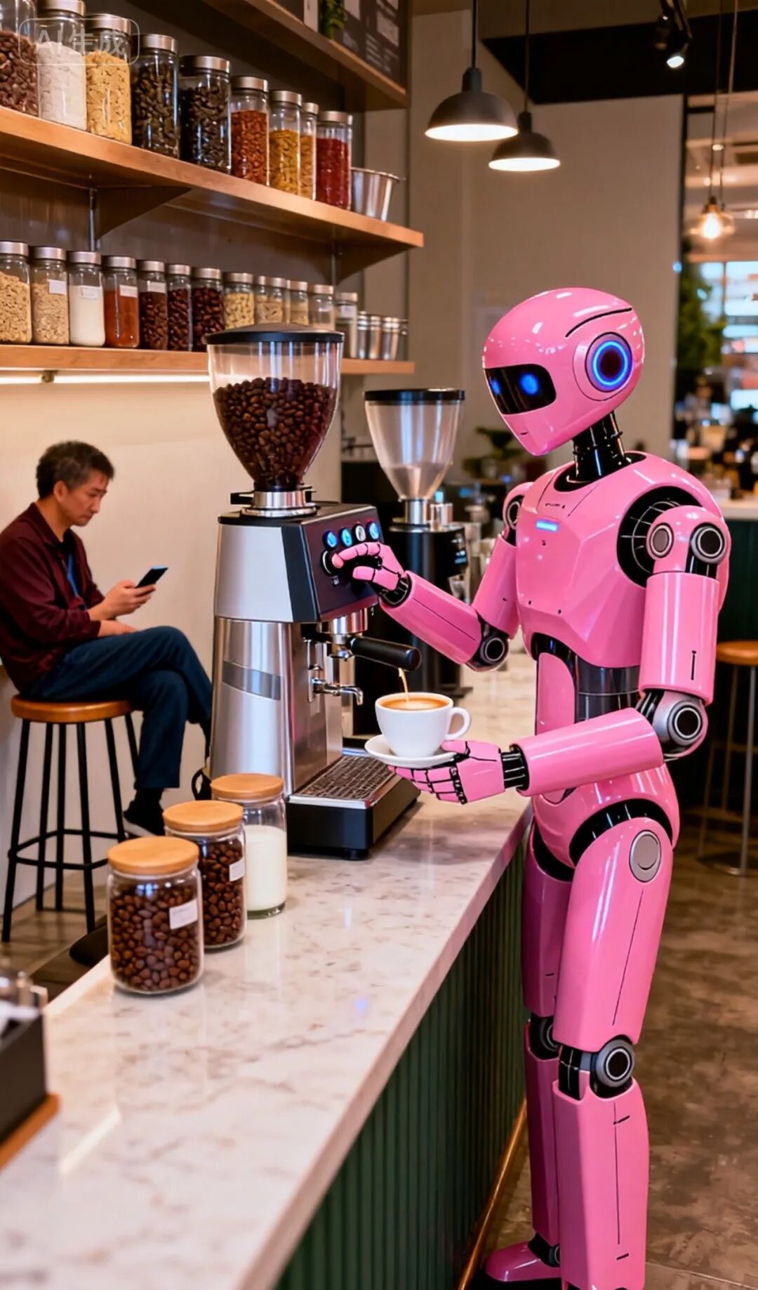 AI Painting: The Hardworking AI Intelligent Robot