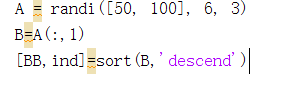 Application of MATLAB Sorting and Linear Indexing
